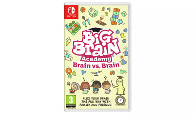 Big Brain Academy: Brain vs. Brain – Nintendo Switch | Physical Game Card | 3+ (New) Nintendo