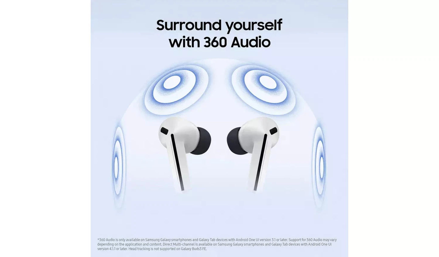 Samsung Galaxy Buds3 FE True Wireless In-Ear Earbuds – Grey Apple