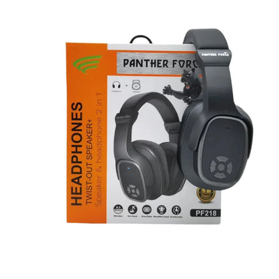 PANTHER FORCE SQUARE 2 IN 1 HEADPHONES- PF218 Panther Force