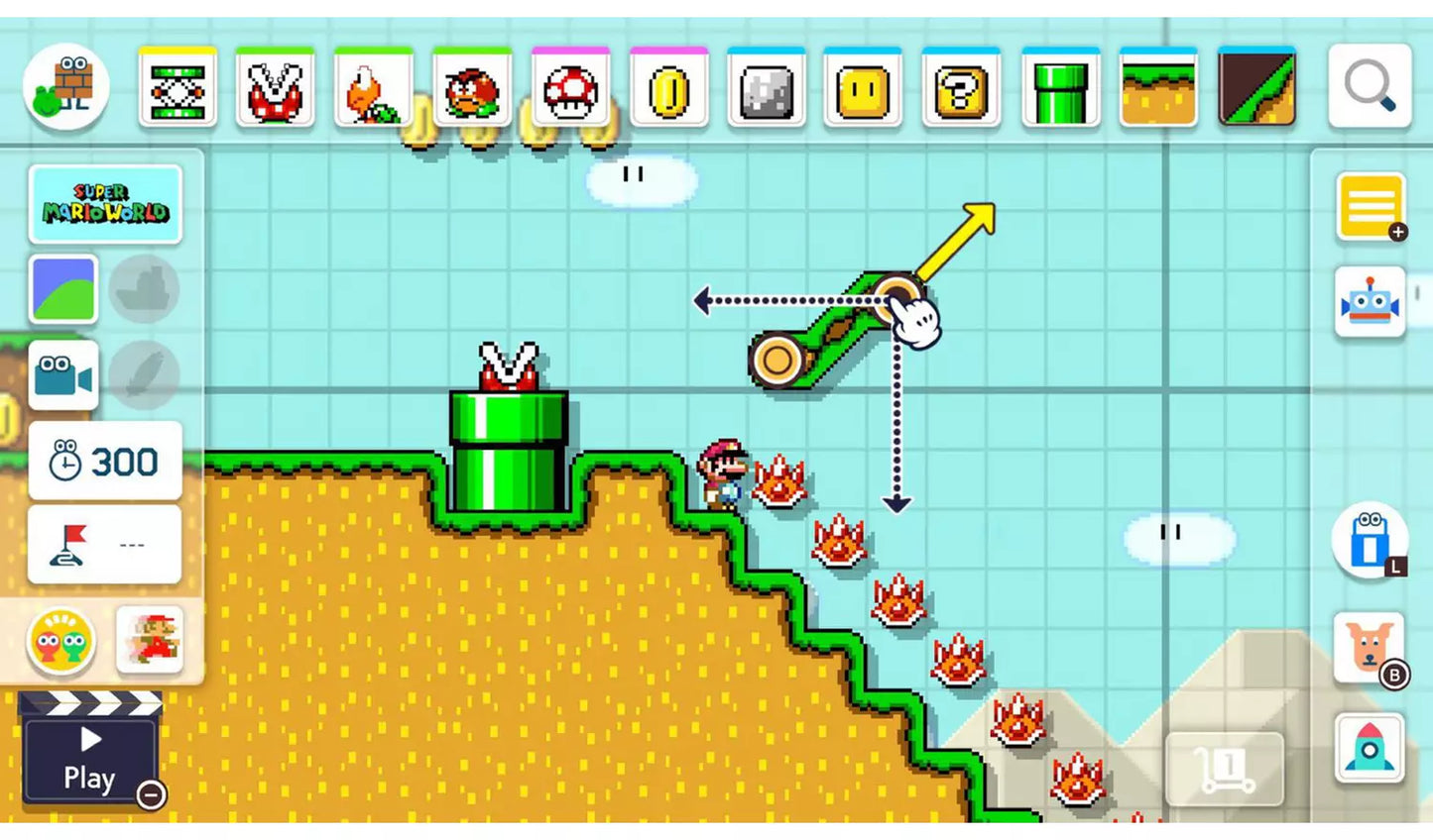 Super Mario Maker 2 – Nintendo Switch | Game Card | Ages 3+ (New) Nintendo
