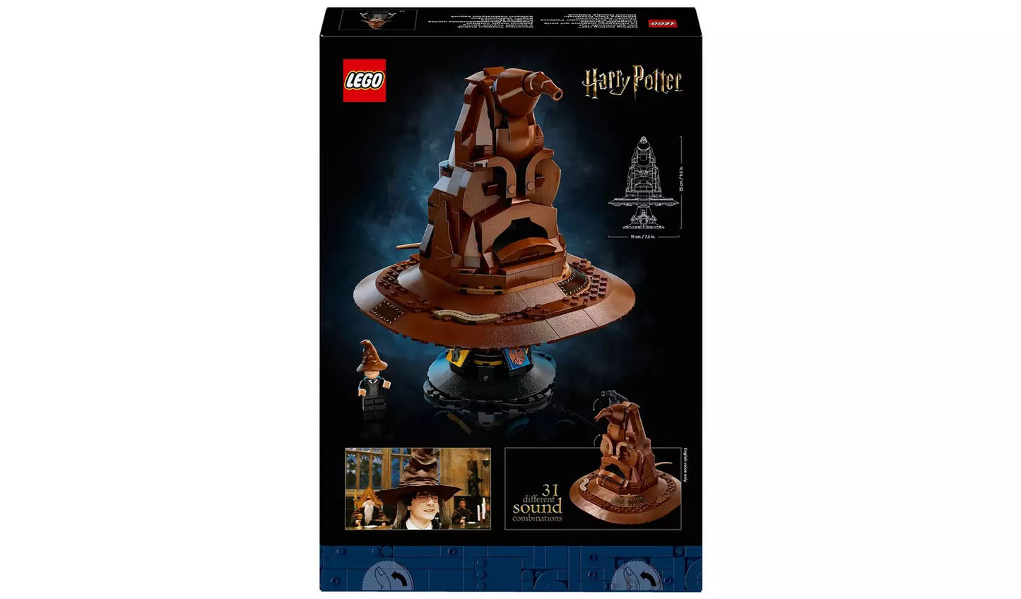 LEGO Harry Potter Talking Sorting Hat Set for Adults 76429 | Ages 18+ | New LEGO