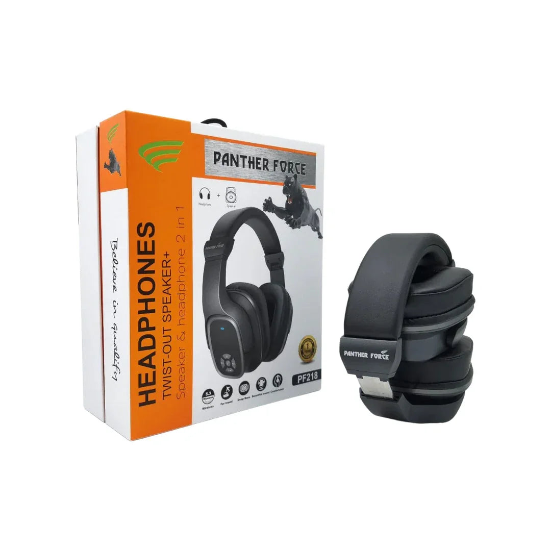 PANTHER FORCE SQUARE 2 IN 1 HEADPHONES- PF218 Panther Force
