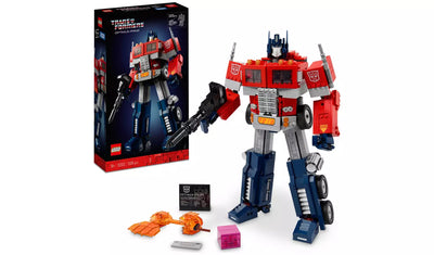 LEGO Icons Optimus Prime Transformers Robot Model Set 10302 | Ages 18+ | New LEGO