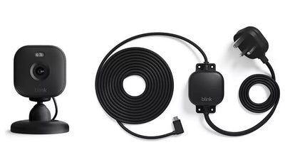 Blink Mini 2 Smart Security Camera + Weather-Resistant Adapter Blink