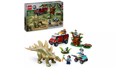 LEGO Jurassic World Missions: Stegosaurus Discovery | Ages 6+ | Model 76965 | New LEGO