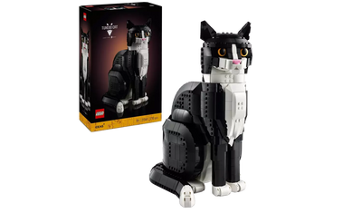 LEGO Ideas Tuxedo Cat Model Kit for Adults to Build | Ages 18+ | Model 21349 | NEW LEGO