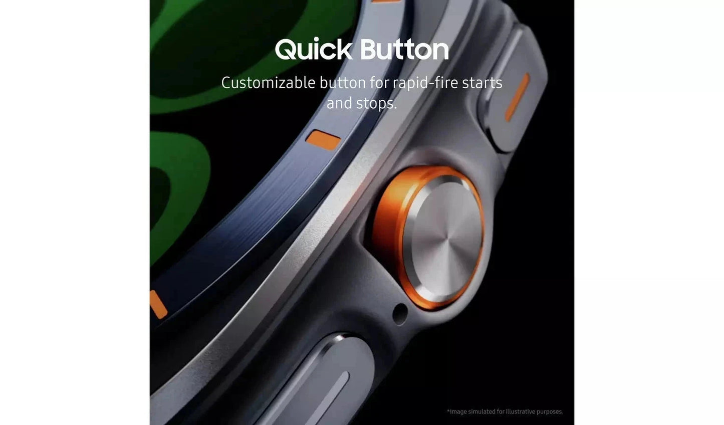 Samsung Galaxy Watch Ultra 2025 – 47mm Smartwatch, Titanium Silver(New) Samsung