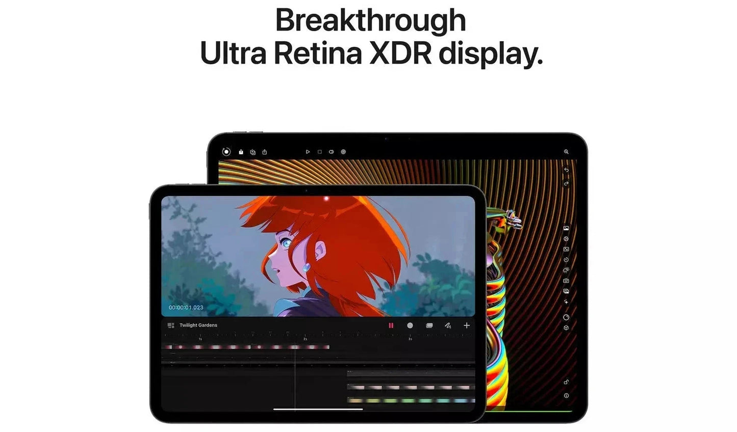 Apple iPad Pro (2024) – 13" Wi-Fi Tablet, 512GB Storage, SIlver (Excellent Refurbished) Apple