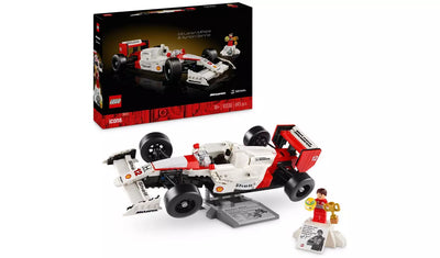 LEGO Icons McLaren MP4/4 & Ayrton Senna Set for Adults | Ages 18+ | Model 10330 | NEW LEGO