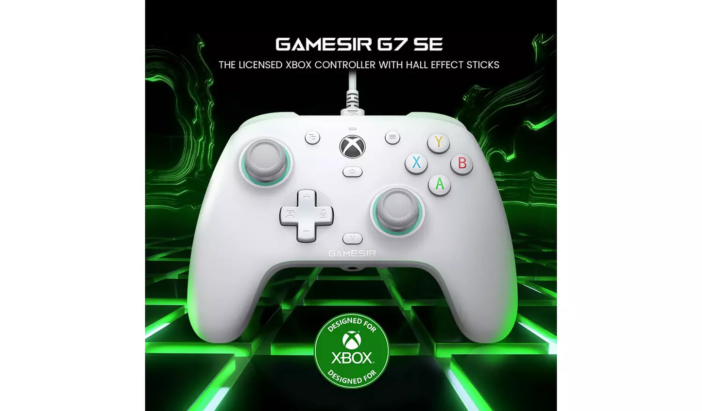 GameSir G7 SE Xbox Wired Controller – White (New) GameSir