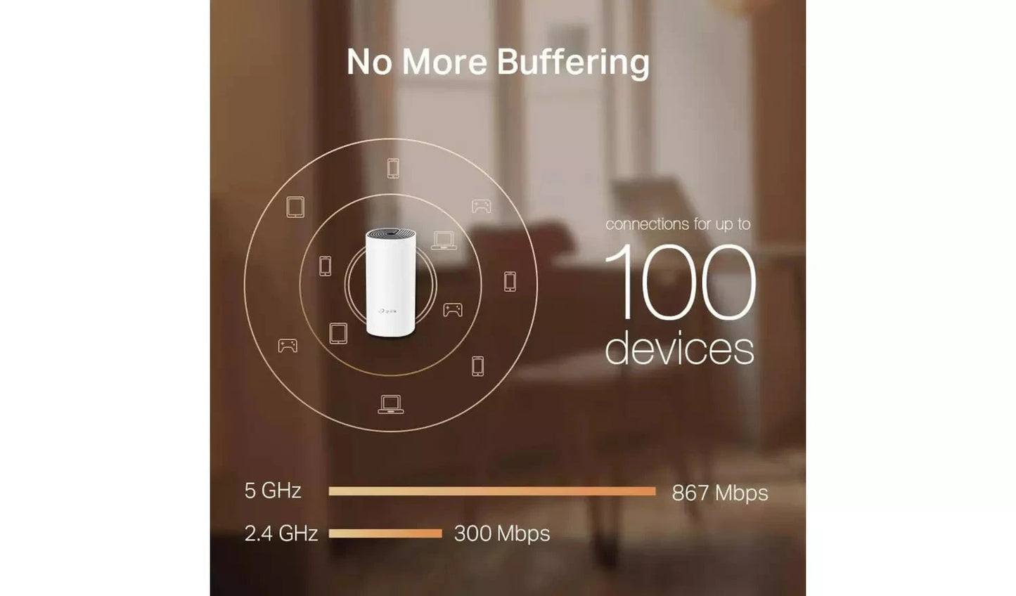 TP-Link Deco M4 AC1200 Whole Home Mesh Wi-Fi System (3-Pack) TP Link