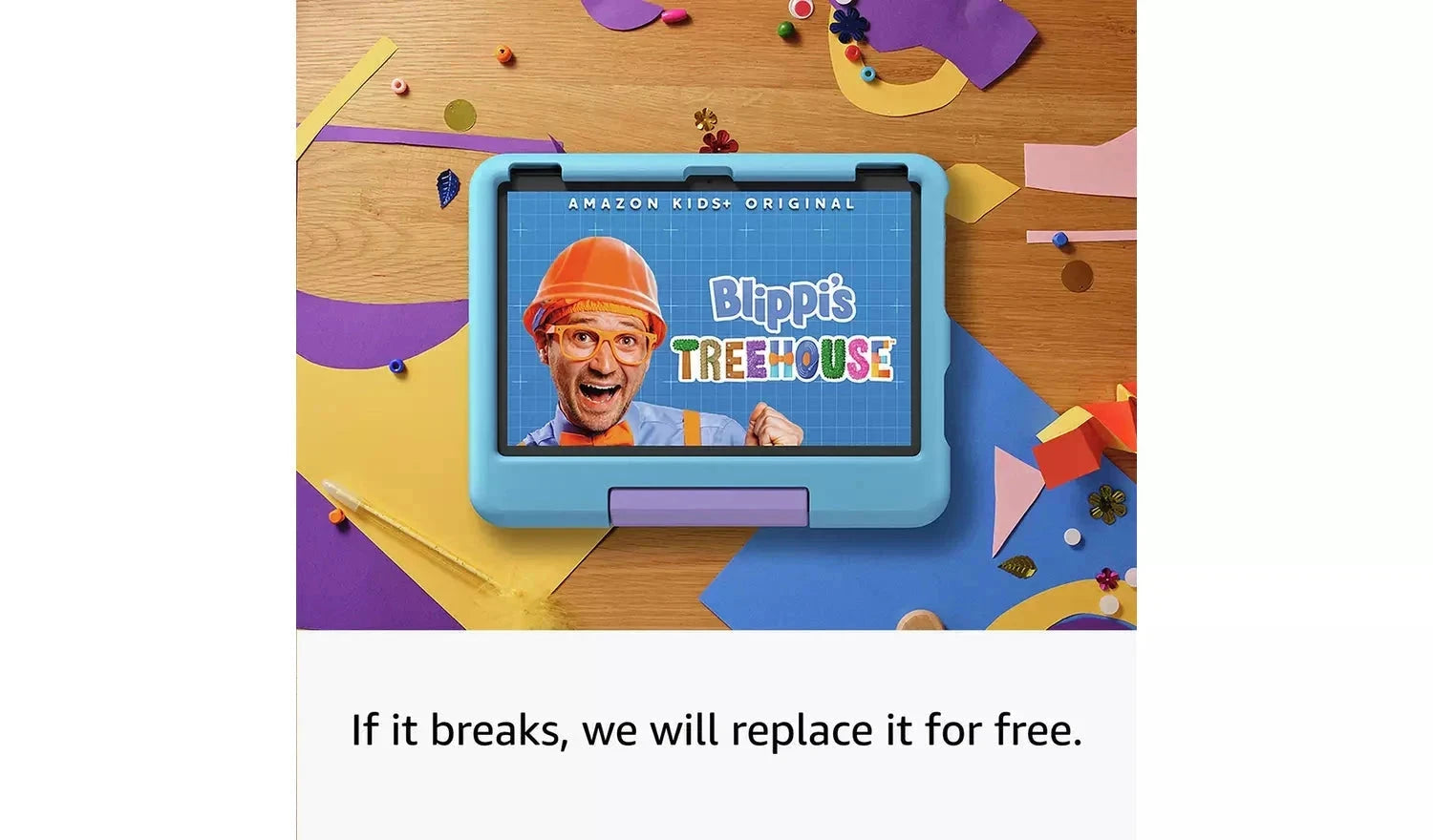 Amazon Fire HD 10 Kids (2023 Release) – 10.1" Tablet, 32GB, Green – Designed for Ages 3–7, (New) Amazon