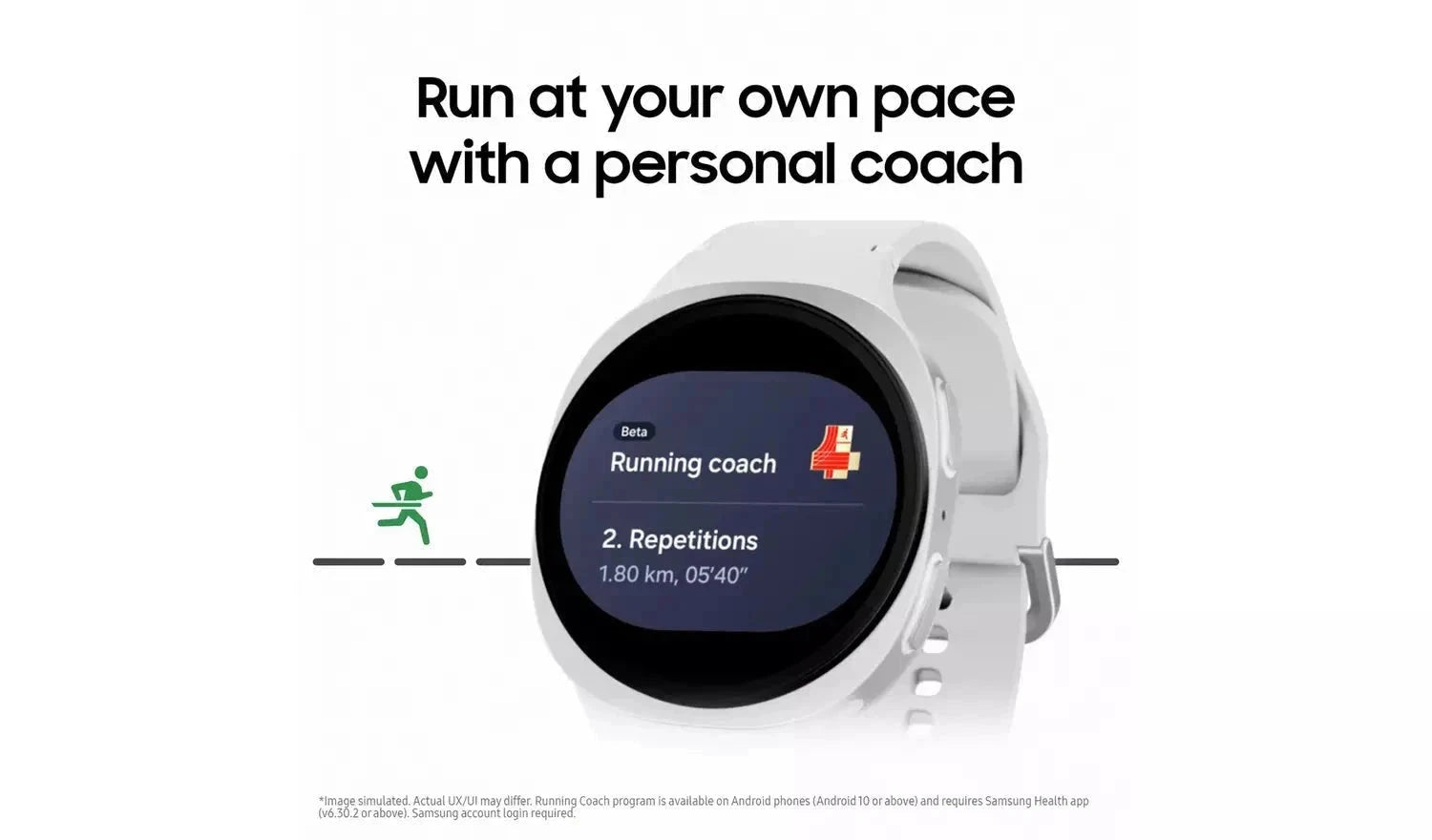 Samsung Galaxy Watch 8 – 40mm Smartwatch, Silver (New) Samsung