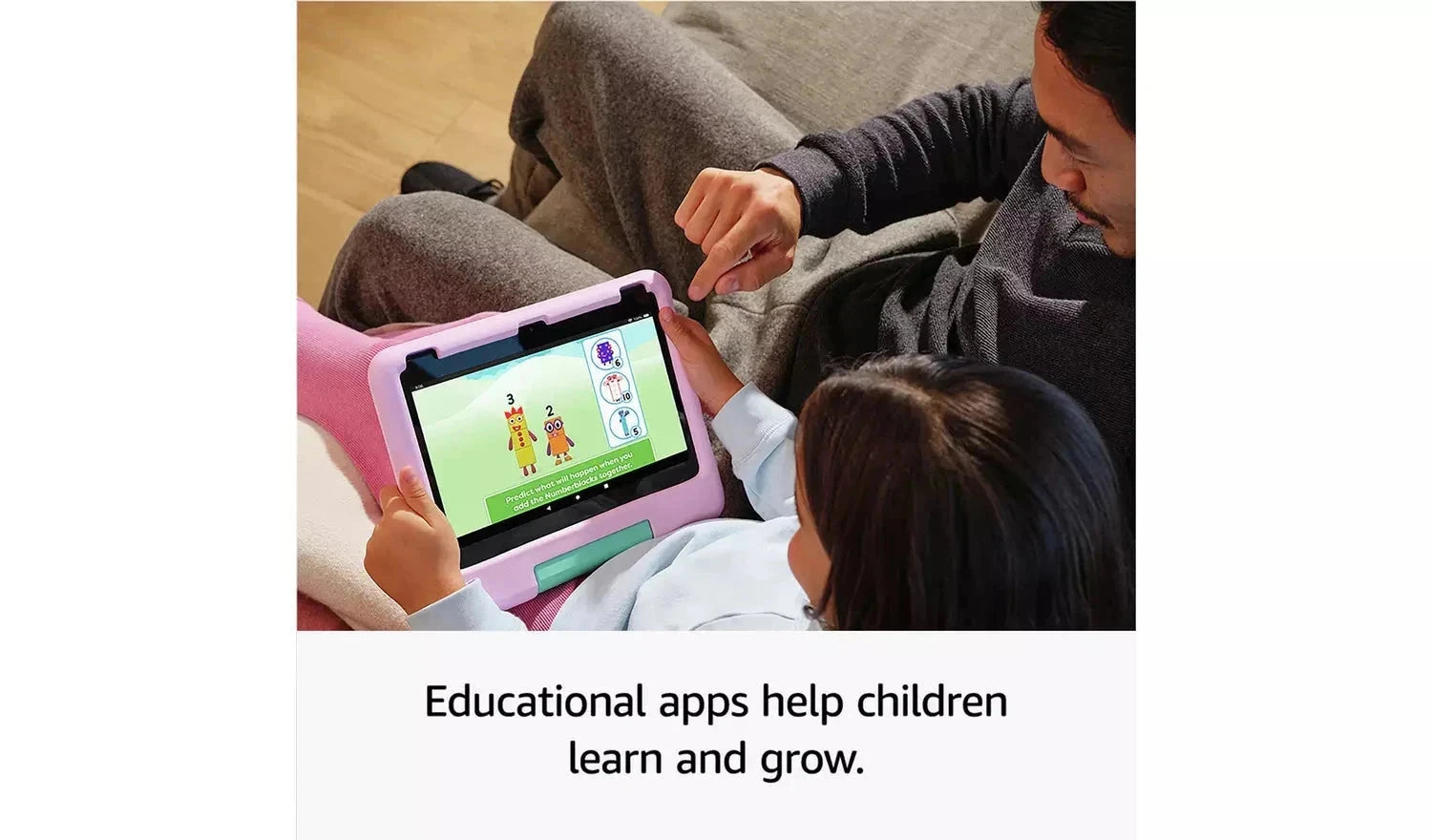 Amazon Fire HD 10 Kids (2023 Release) – 10.1" Tablet, 32GB, Green – Designed for Ages 3–7, (New) Amazon