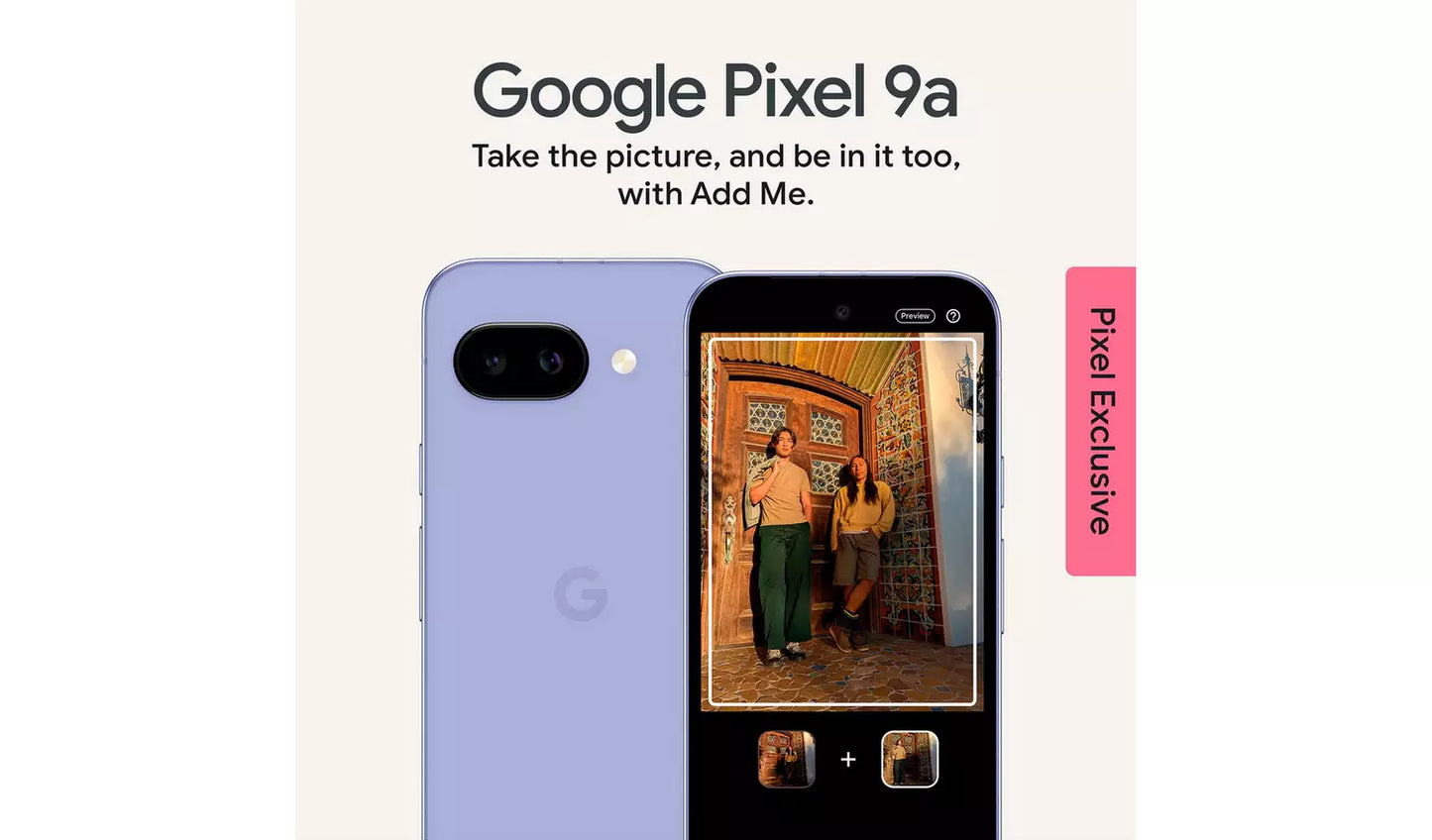 Google Pixel 9a 5G 256GB AI Mobile Phone Iris (New) Google