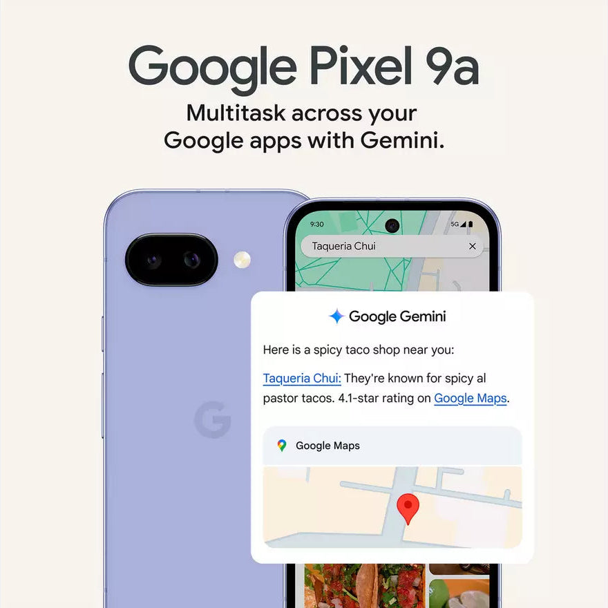 Google Pixel 9a 5G 128GB AI Mobile Phone - Black