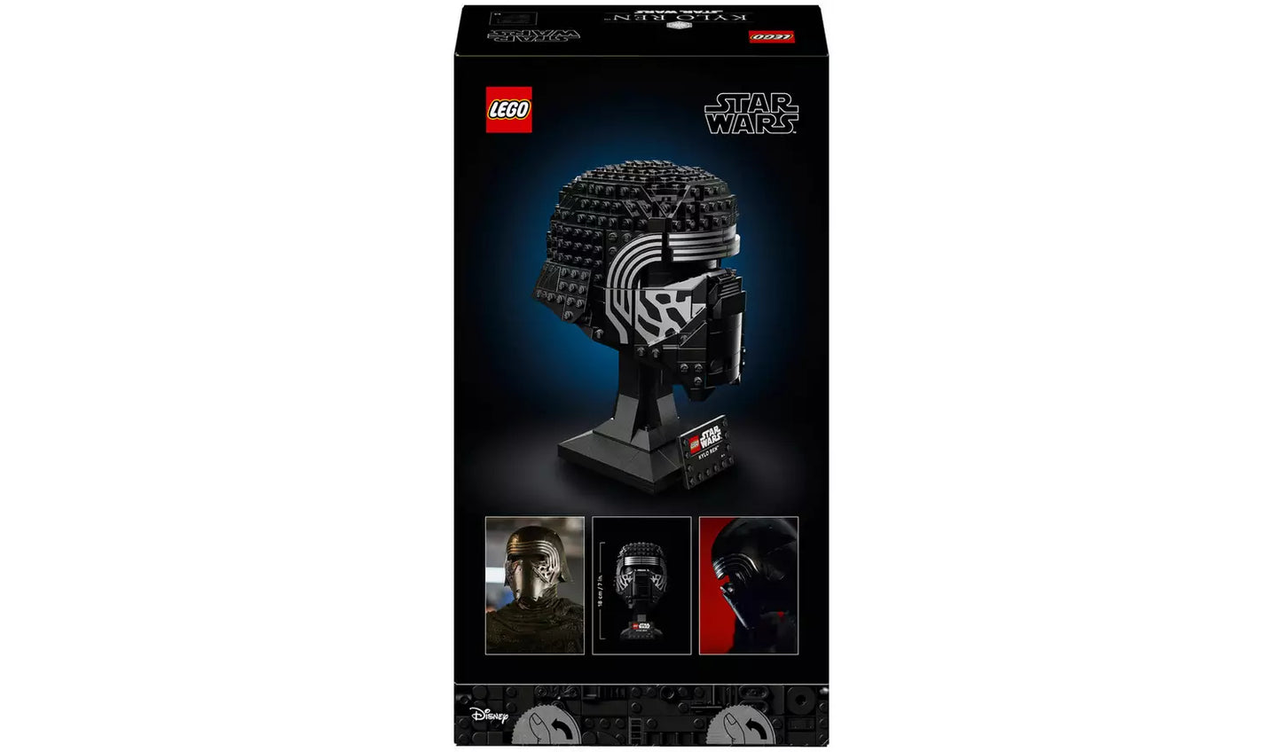 LEGO Star Wars Kylo Ren Helmet Building Set for Adults 75415 | Ages 18+ | New LEGO