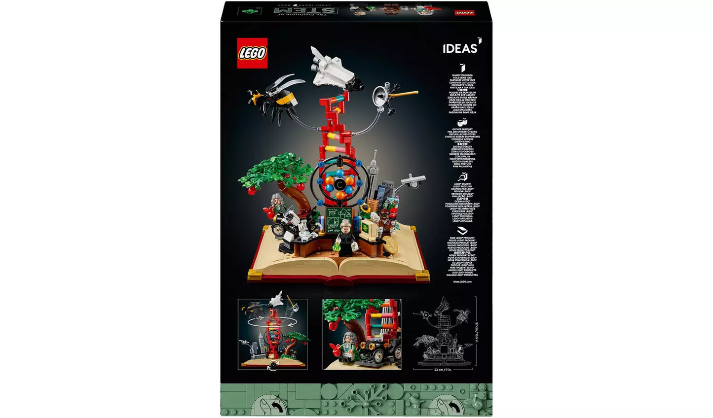 LEGO Ideas The Evolution of STEM Set for Adults | Ages 18+ | Model 21355 | New LEGO