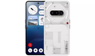 Nothing Phone (3a) 5G 256GB White Unlocked Ai Mobile Phone (New) Nothing