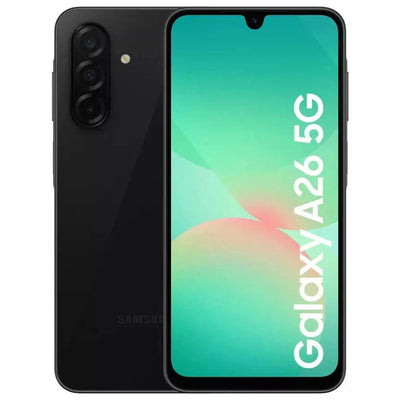 Samsung Galaxy A26 5G AI Mobile All Colours 128GB Unlocked (Excellent Refurbished) Black Samsung