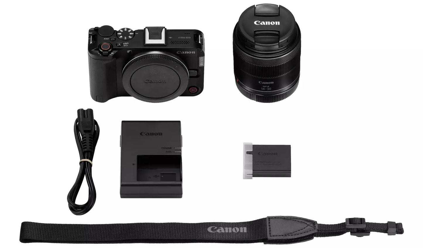 Canon EOS R50 V Mirrorless Camera with RF-S 14-30mm Lens – 24MP 4K (New) Canon
