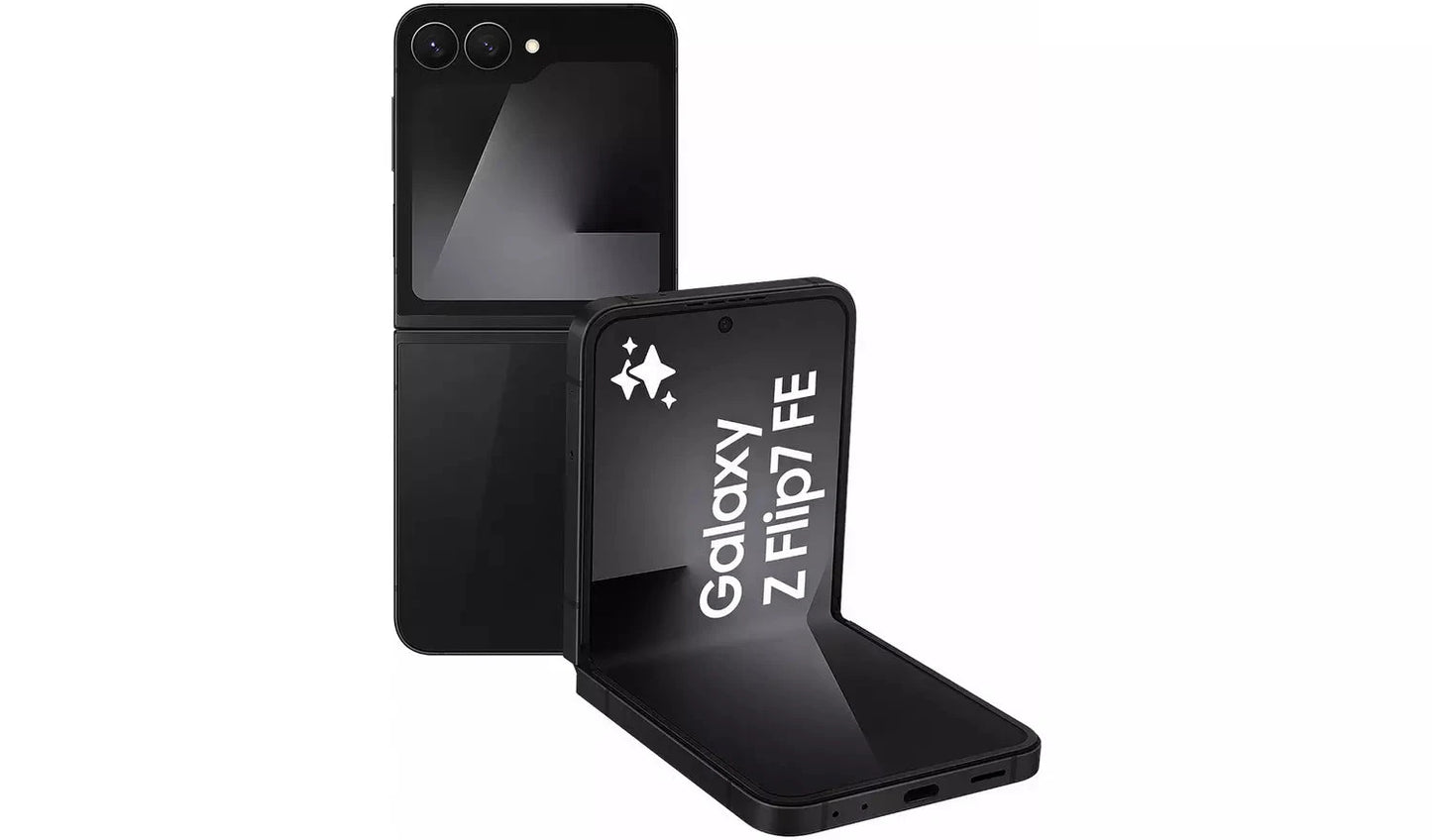 Samsung Galaxy Z Flip7 FE 5G 128GB Black – SIM Free AI Smartphone (New) Black Samsung