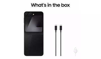 Samsung Galaxy Z Flip7 FE 5G 128GB Black – SIM Free AI Smartphone (New) - Funkifone