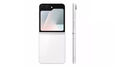 Samsung Galaxy Z Flip7 FE 5G 128GB White – SIM Free AI Smartphone (New) Samsung