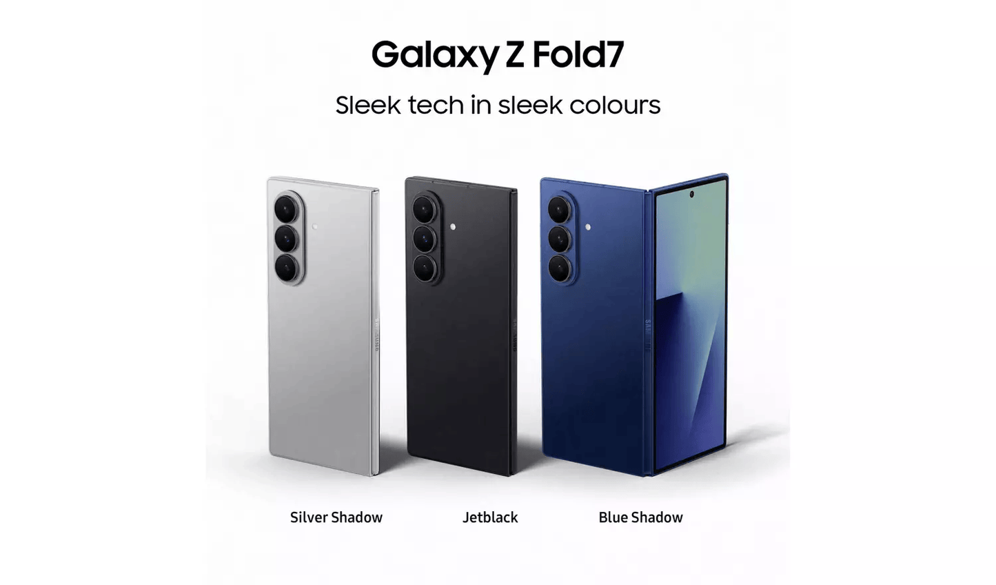 Samsung Galaxy Z Fold7 5G (512GB, Black) SIM Free AI Smartphone (New)