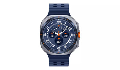 Samsung Galaxy Watch Ultra LTE – 47mm Smartwatch, Titanium Blue - Marine Band Blue (Pristine Condition) Samsung