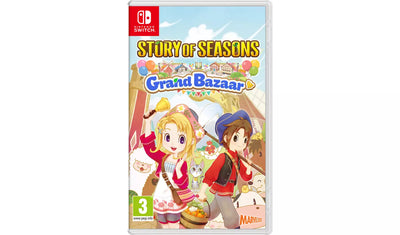 Story of Seasons: Grand Bazaar – Nintendo Switch Game | 3+ (New) Nintendo