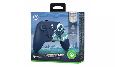 PowerA Advantage Xbox Wired Controller – Blue (New) PowerA