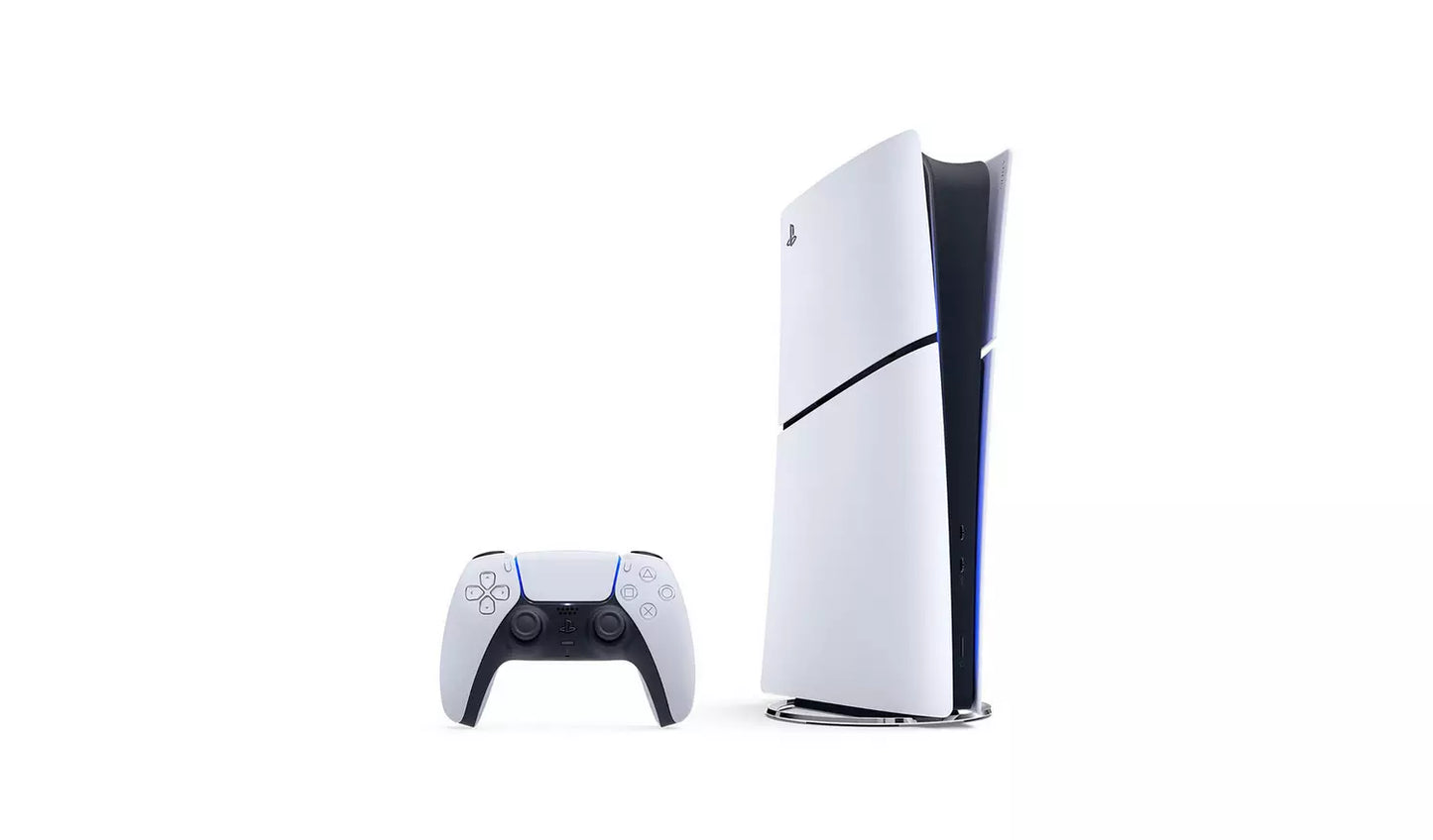 PlayStation 5 Digital Edition Slim Console 825GB SSD Next-Gen 4K Gaming (Excellent Condition) Sony