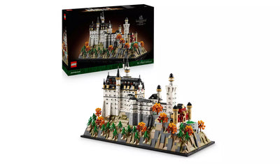 LEGO Architecture Neuschwanstein Castle Set for Adults 21063 | Ages 18+ | New LEGO