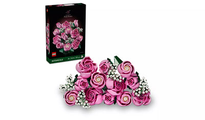 LEGO Botanicals Bouquet of Pink Roses 10374 | Ages 18+ | New LEGO