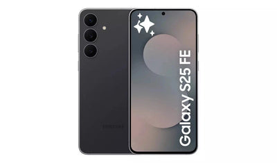Samsung Galaxy S25 FE 128GB Jet Black – SIM Free AI Mobile (New) Black Samsung