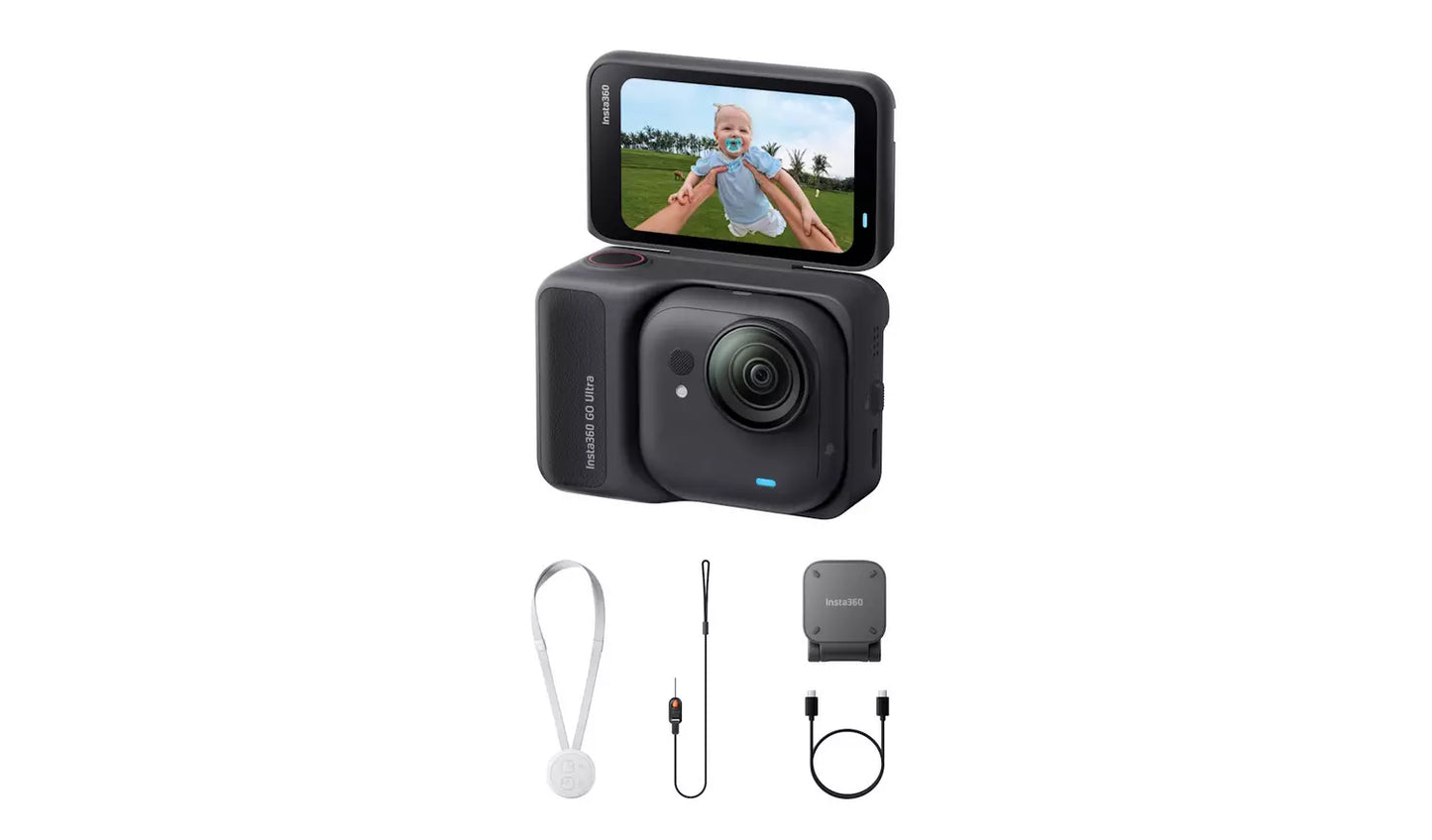 Insta360 GO Ultra Action Camera – Black (New) Insta360