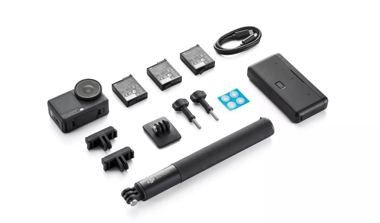 DJI Osmo Action 6 Adventure Combo Action Camera – Black (New) DJI