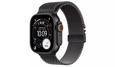 Apple Watch Ultra 3 GPS+Cell 49mm Medium Black Milanese Loop - M (New) Apple