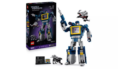 LEGO Icons Transformers: Soundwave Set for Adults | Model 10358 | Ages 18+ | New LEGO