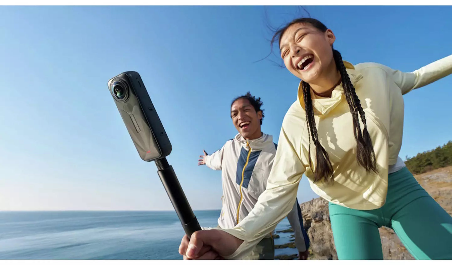 Insta360 X5 Action Camera Bundle – Black (New) Insta360