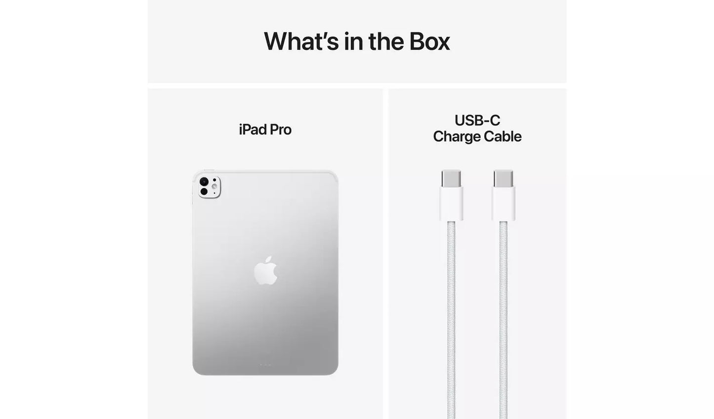 Apple iPad Pro 11-inch (2025) M5, 256GB, Wi-Fi + Cellular, Silver (New) Apple