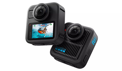GoPro MAX2 Action Camera & Accessory Bundle – 8K 360° Waterproof Camera Black - (New) Go Pro