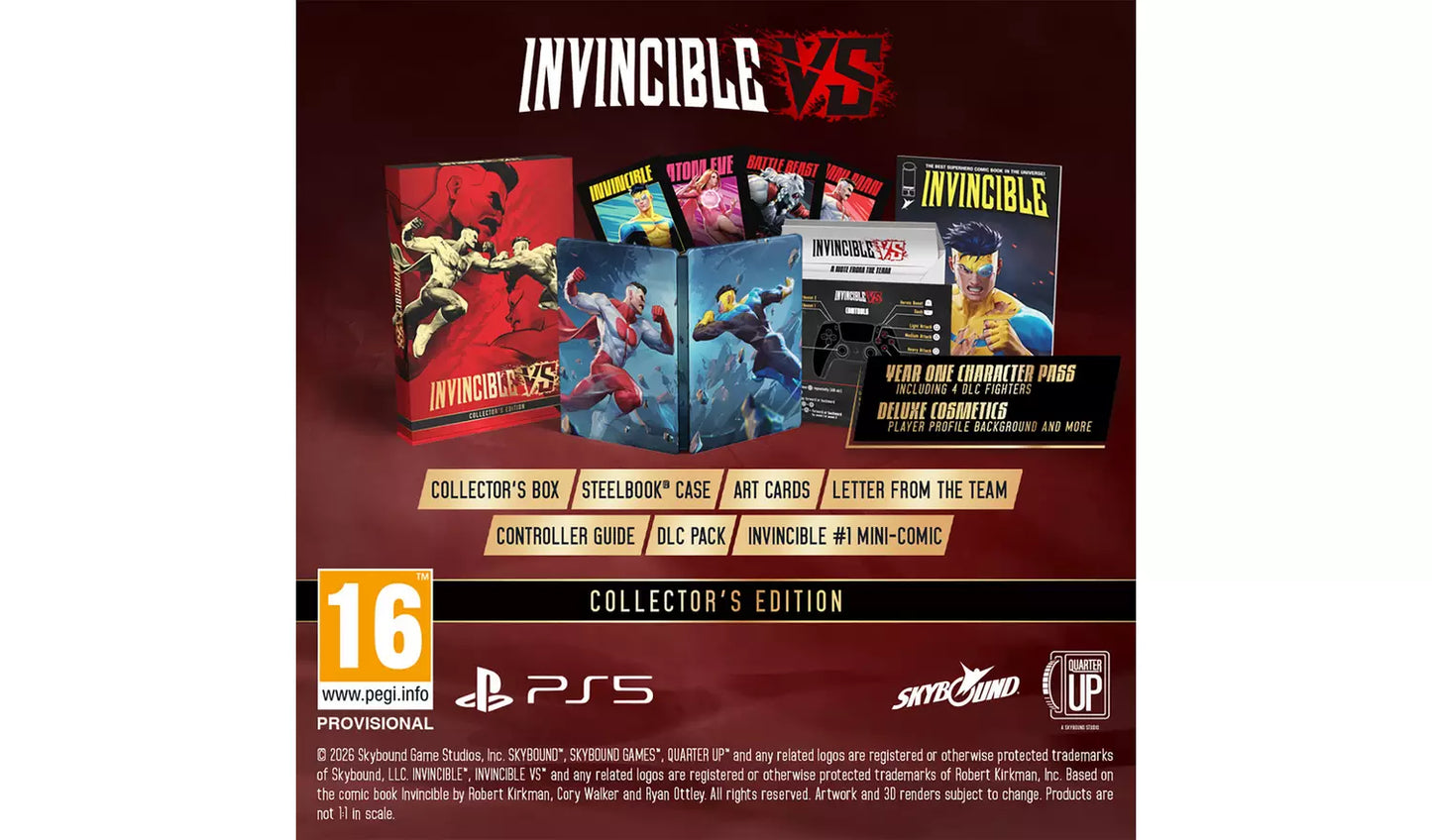 Invincible VS Collector’s Edition – PS5 | Physical Disc | 16+ (New) PS5