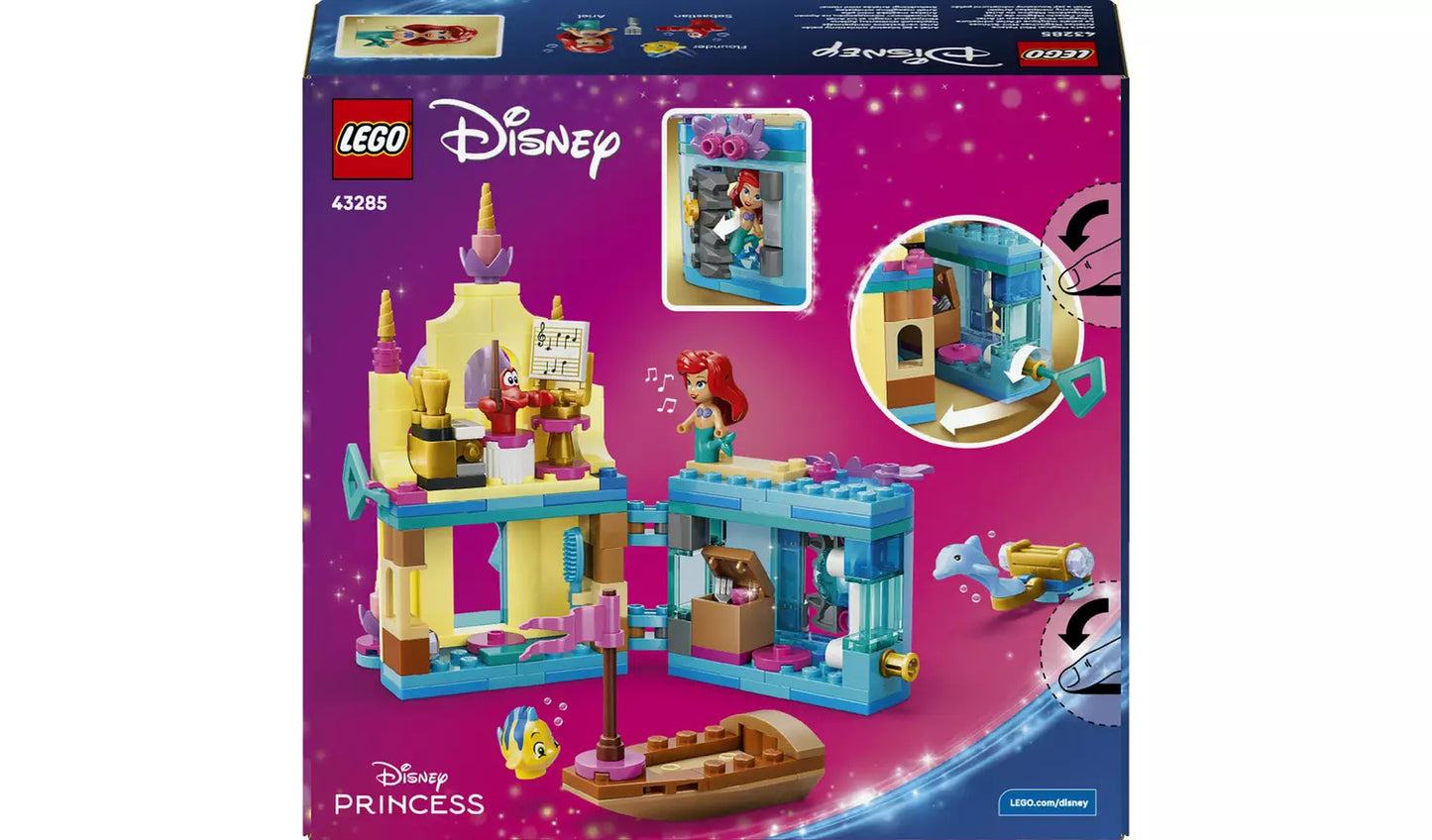 LEGO Disney Princess Ariel’s Magical Mini Palace Toy | Ages 5+ | Model 43285 | New LEGO