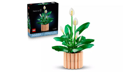 LEGO Botanicals Peace Lily Artificial Plant Set for Adults | Ages 18+ | Model 11504 | NEW LEGO