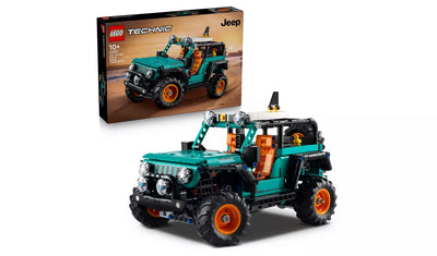LEGO Technic Jeep Wrangler Rubicon SUV Car Model Kit | Ages 10+ | Model 42227 | New LEGO