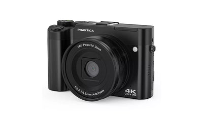 Praktica DZ16 13MP Digital Camera – 16x Zoom, 4K Ultra HD Video, Dual Lens, 2.8" LCD, Black (New) Praktica