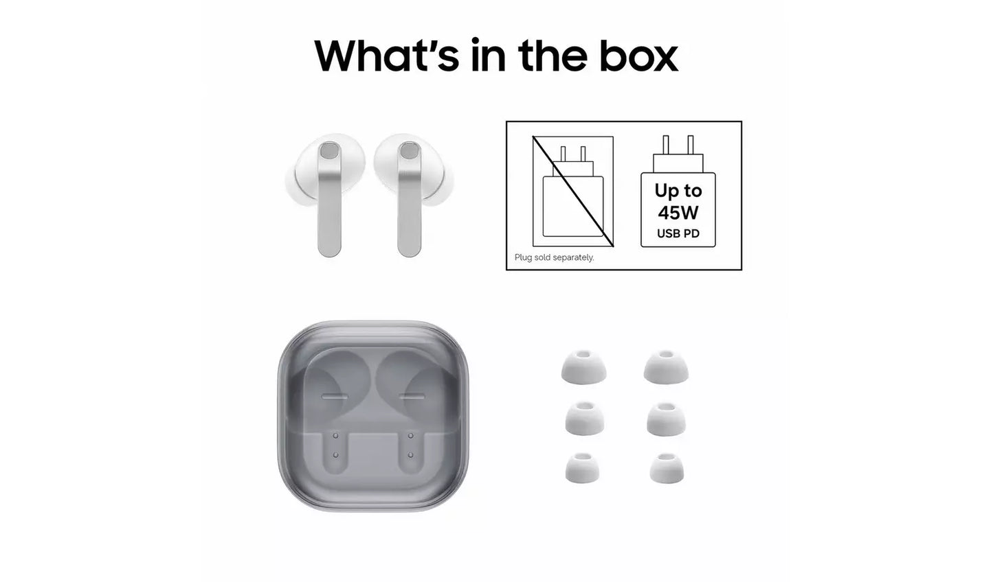 Samsung Galaxy Buds4 Pro True Wireless In-Ear Earbuds – White (New) Samsung
