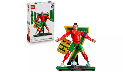 LEGO Editions Cristiano Ronaldo – Football Legend | Ages 12+ | Model 43016 | 854 Pieces | New LEGO